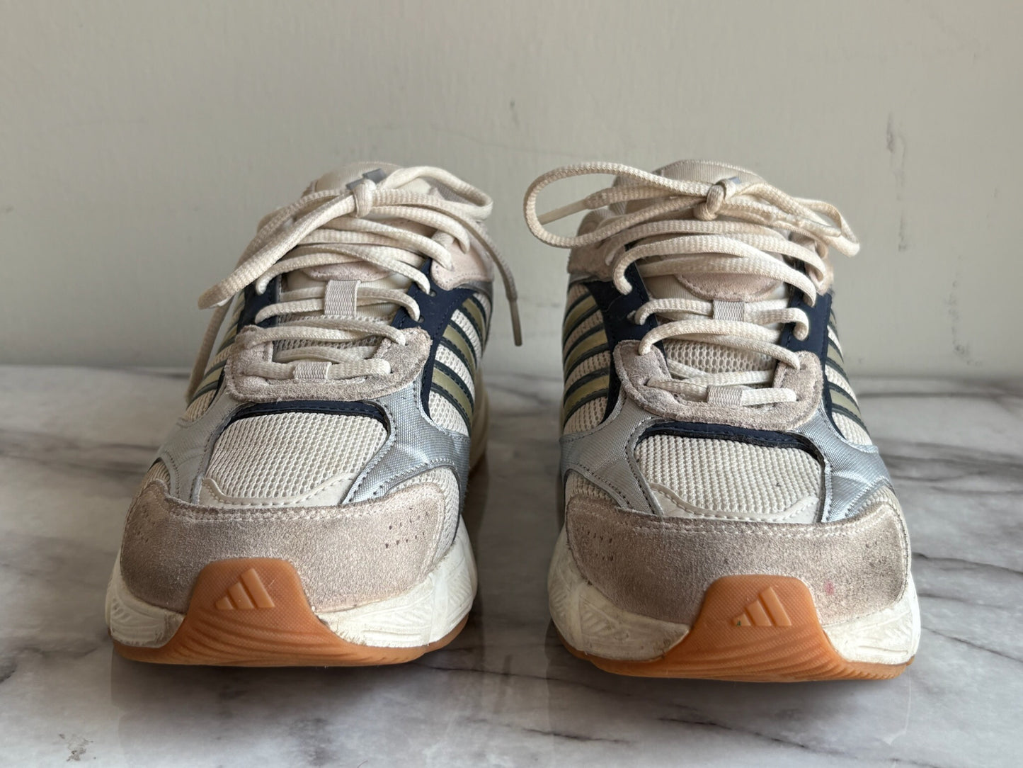Adidas CrazyChaos 2000 White & Navy Blue Women’s Shoes Size 8.5
